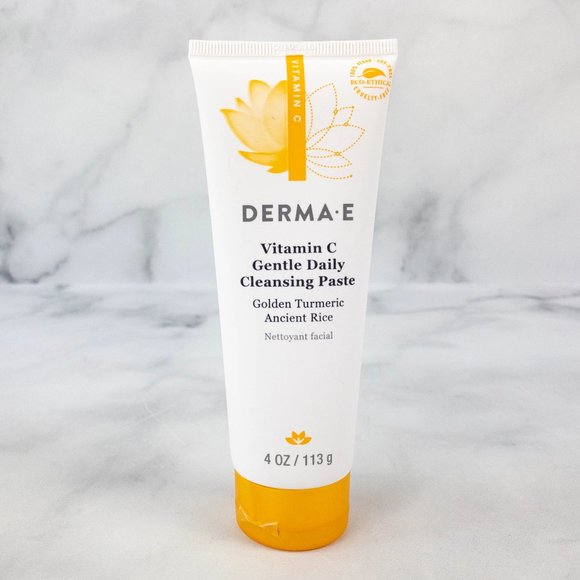 DermaE Skincare Dermae Vitamin C Gentle Daily Cleansing Paste